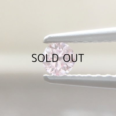 画像1: 裸石 0.105ct FANCY INTENSE PINK(天然) I1 中央宝石研究所ソーティング付