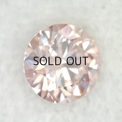 画像4: 裸石　　　0.148ct Fancy Orangy Pink VS2 アーガイル刻印　中央宝石ソーティング付