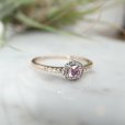 画像5: The RING Fancy Intense Purplish Pink   0.156ct SI2 中央宝石研究所ソーティング付