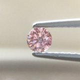 裸石　　　0.17ct Fancy Vivid Pink SI-2 中央宝石ソーティング付