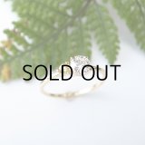 The RING D/VVS1/0.358ct &  FancyIntenseYellow/SI2/ 0.076ct  中央宝石研究所ソーティング付