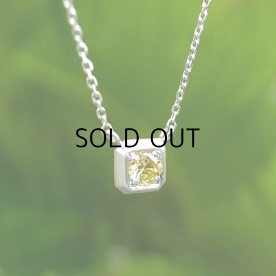 画像3: The Neckless  Fancy Intense Yellow/I-1/ 0.129ct  AGTソーティング付