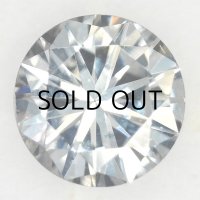裸石 LIGHT BLUISH GRAY  0.141ct VS1 中央宝石研究所 ソーティング付き
