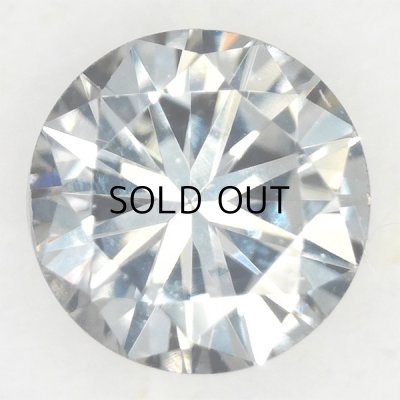 画像1: 裸石 LIGHT BLUISH GRAY  0.141ct VS1 中央宝石研究所 ソーティング付き