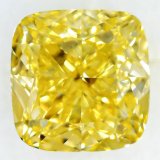 裸石 0.345ct ct Fancy Intense Yellow VS-1 AGTソーティング付