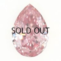 裸石　　　0.098ct Fancy Intense Pink SI-2 中央宝石ソーティング付