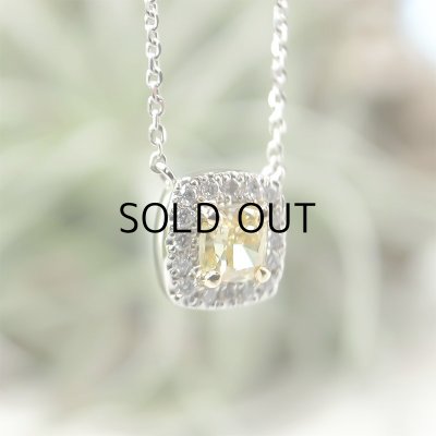 画像2: The Neckless  Fancy Intense Yellow/SI-1/ 0. 289ct  CGLソーティング付