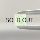 裸石 0.140ct Fancy Yellow Green VS2中央宝石研究所ソーティング付