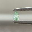 画像2: 裸石 0.046ct Fancy Intense Bluish Green SI-1  中央宝石研究所ソーティング付 (2)