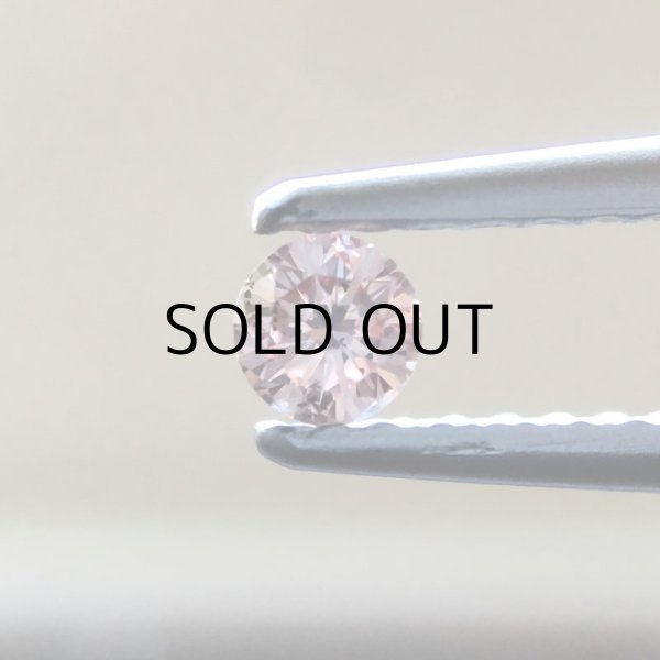 画像1: 裸石 Fancy Deep Pink 0.095ct SI-2 CGL  ソーティング付き (1)