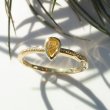 画像2: The RING Fancy Vivid Yellow  0.149ct VS2 AGTソーティング付 (2)