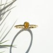 画像1: The RING Fancy Vivid Yellow  0.149ct VS2 AGTソーティング付 (1)