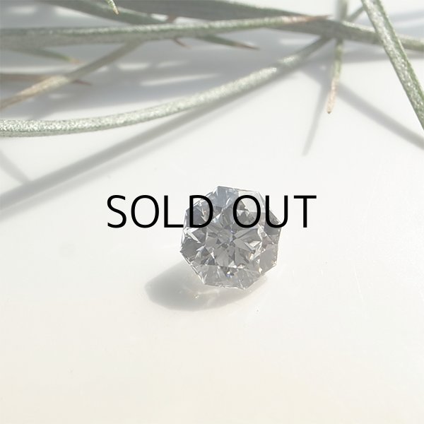 画像2: 裸石　0.311ct D VVS1 H&C 8角形　ブリリアントカット (2)