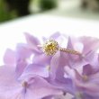 画像4: The RING Fancy Vivid Yellow  0.154ct SI2 中央宝石研究所ソーティング付 (4)