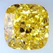 画像1: 1.046ct Fancy Intense Yellow SI-2 中央宝石ソーティング付 (1)