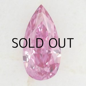 画像: 裸石　0.037ct Fancy Vivid Purplish Pink SI2 AGT