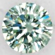 画像1: 裸石　0.093ct Fancy Green Blue VVS2  (1)