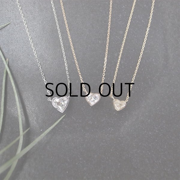 画像1: ハートシェイプ　ネックレス (1)