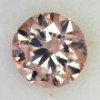 画像2: 裸石　　　0.148ct Fancy Orangy Pink VS2 アーガイル刻印　中央宝石ソーティング付 (2)
