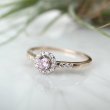 画像4: The RING Fancy Intense Purplish Pink   0.156ct SI2 中央宝石研究所ソーティング付 (4)