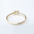 画像4: The RING D/VVS1/0.358ct &  FancyIntenseYellow/SI2/ 0.076ct  中央宝石研究所ソーティング付 (4)