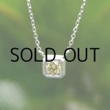 画像: The Neckless  Fancy Intense Yellow/I-1/ 0.129ct  AGTソーティング付