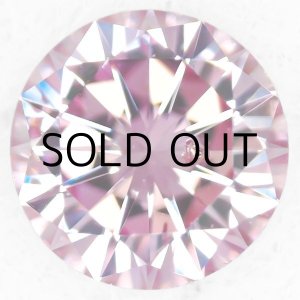 画像: 裸石　　　0.111ct Fancy Intense Purplish Pink GIA鑑定書付