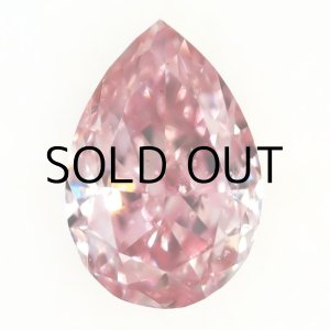 画像: 裸石　　　0.098ct Fancy Intense Pink SI-2 中央宝石ソーティング付