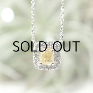 画像: The Neckless  Fancy Intense Yellow/SI-1/ 0. 289ct  CGLソーティング付