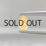 画像: 裸石 0.172ct FANCY VIVID YELLOWISH ORANGE (天然) SI2 GIA鑑定書付