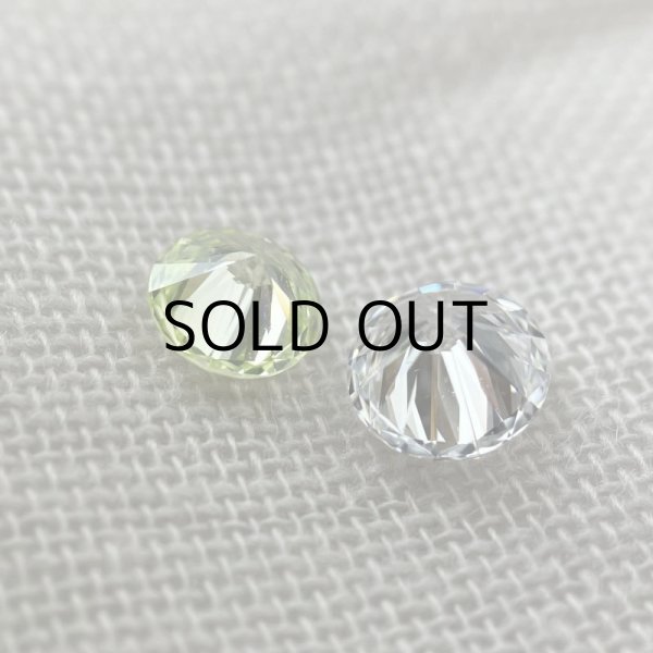 画像4: 裸石 0.241ct Fancy Light Yellow Green SI-2 中央宝石研究所ソーティング付 (4)