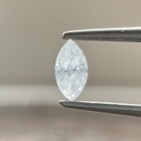 画像: 0.197ct F I-1 マーキスカット