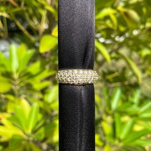 画像: K18YG 1.0ct リング