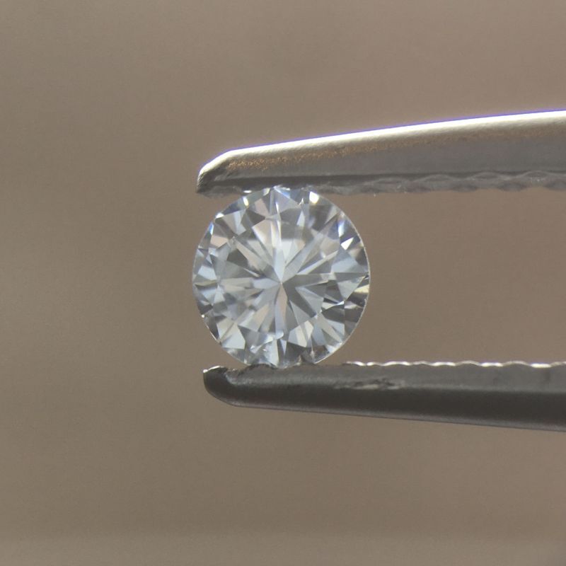 裸石 LIGHT BLUISH GRAY 0.141ct VS1 中央宝石研究所 ソーティング付き 